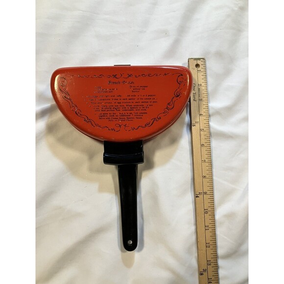 Vintage Mirro French Omelet Maker Skillet  2 Sided Non Stick USA Pan - Picture 3 of 6